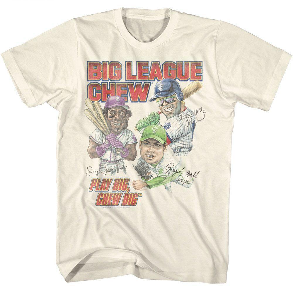 Big League Chew Play Big Chew Big Natural T Shirt